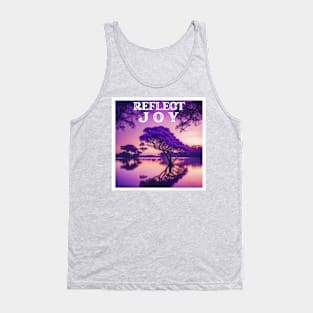 Reflect Joy Serene Jacaranda Sunset Tank Top